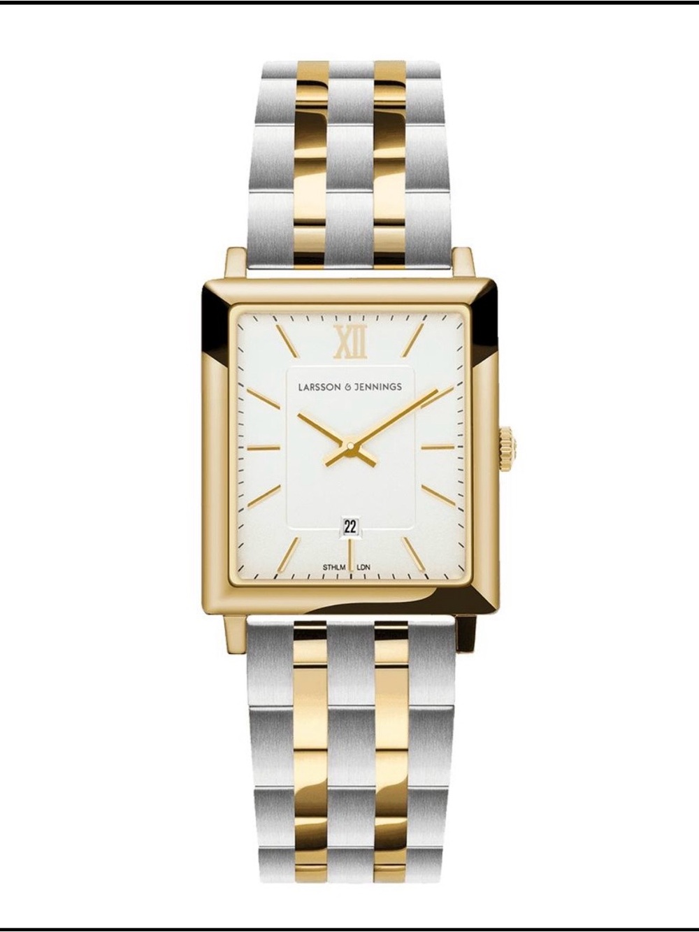 Larsson & Jennings Classic Mixed Metal Watch – Jilly Box Exclusive BNIB
